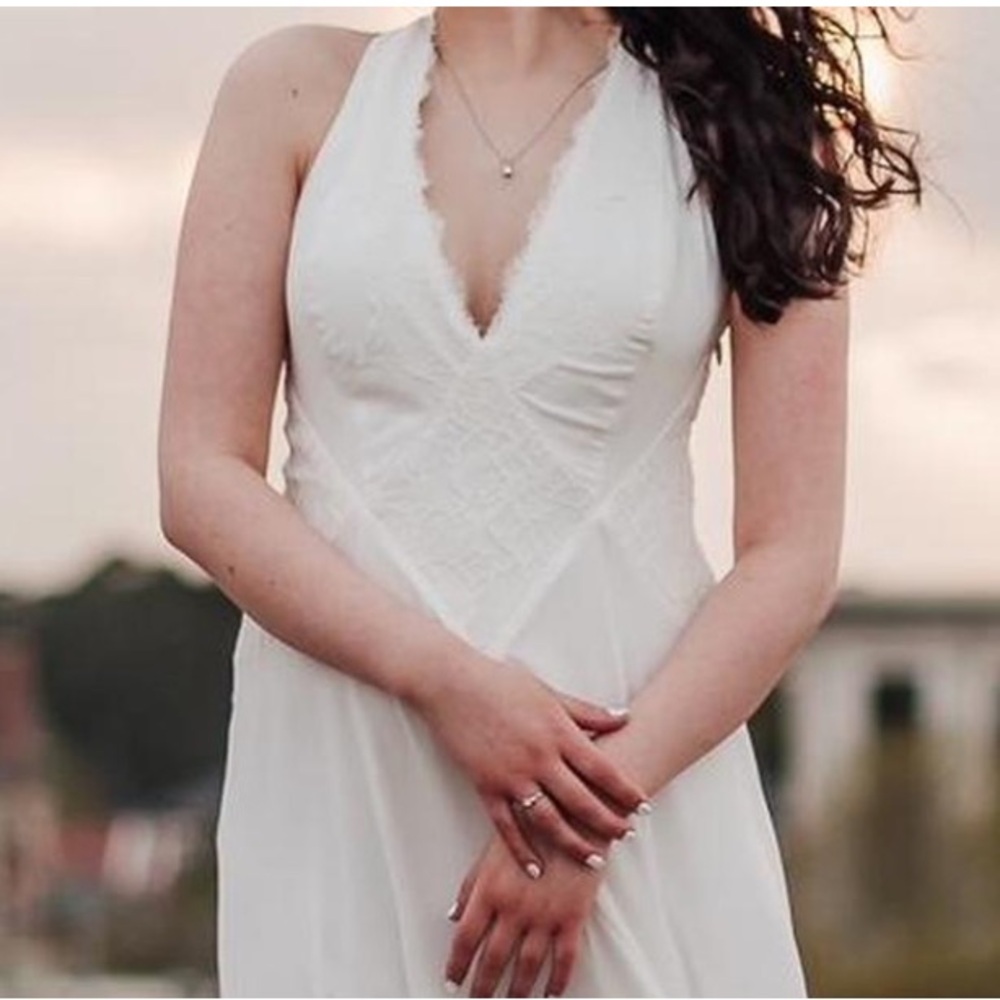 Abercrombie & Fitch Women's White Dress